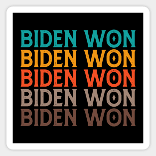 Biden Victory Biden Won,Biden 46 Magnet